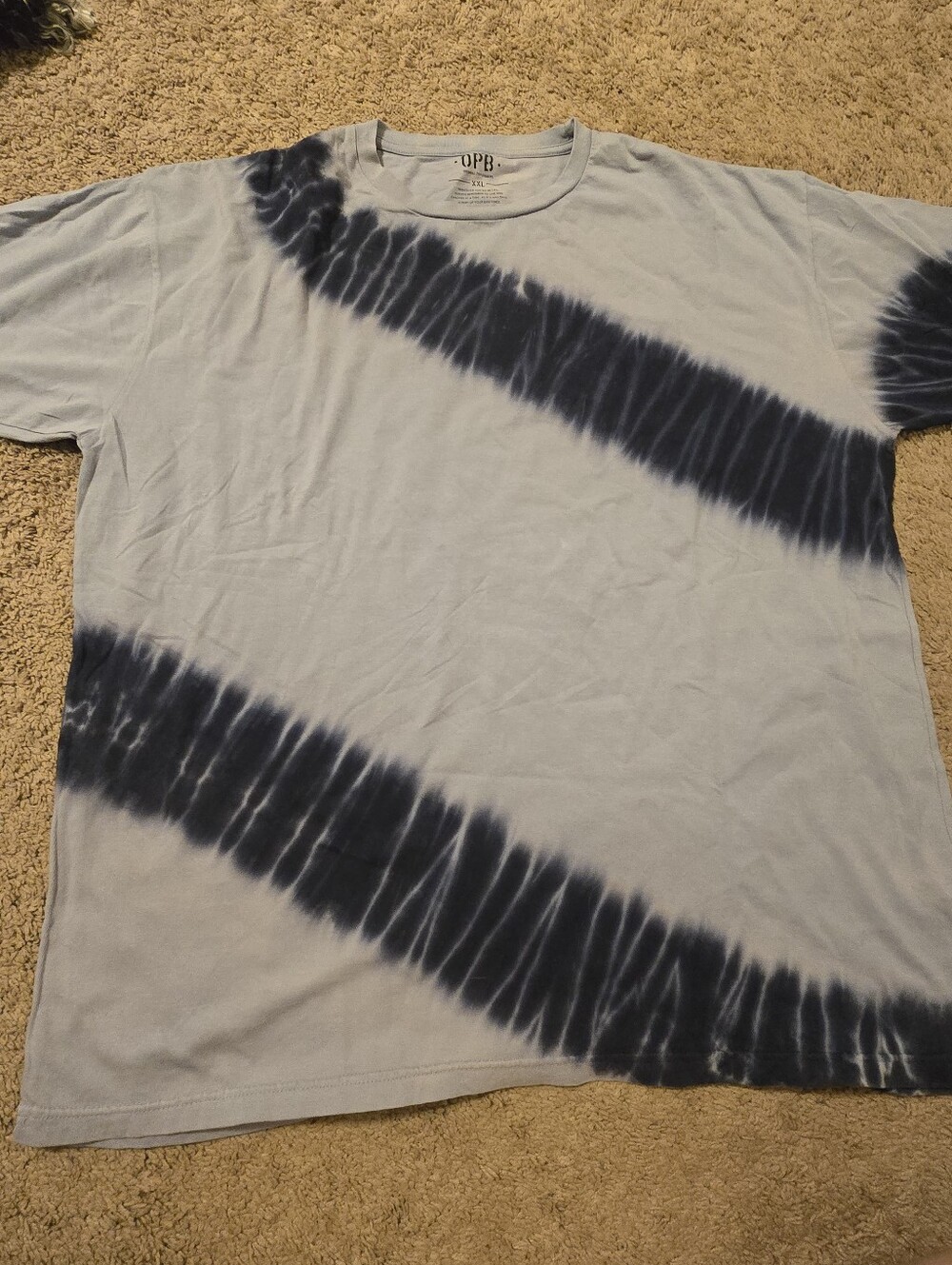 Original Paperbacks Tie-Dye Heavyweight Cotton Tee - NWOT 2XL